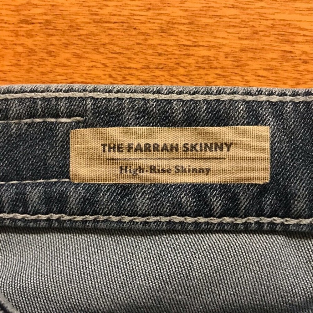AG Adriano Goldschmied Farrah High Rise Skinny Jeans Contour 360 SNS - Picture 4 of 8